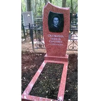 Фото памятника на могилу на кладбище 0022